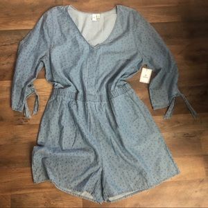 Susina chambray romper